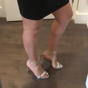 Steve Madden STECY Silver Sandals